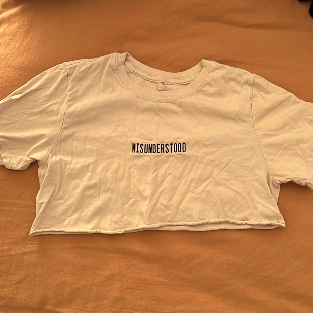 Misunderstood crop top size small